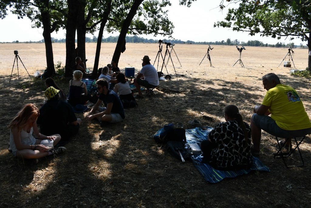 AD Perzeidi i prijatelji čekaju pomrčinu Sunca u Španjolskoj 12. kolovoza 2026. (foto R.Matić)