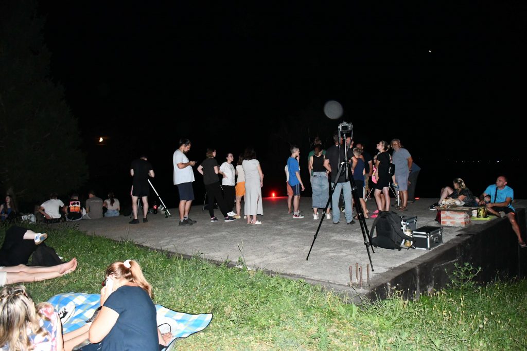 Promatranje Perzeida 12. kolovoza 2024. (foto iz arhive AD Perzeidi)